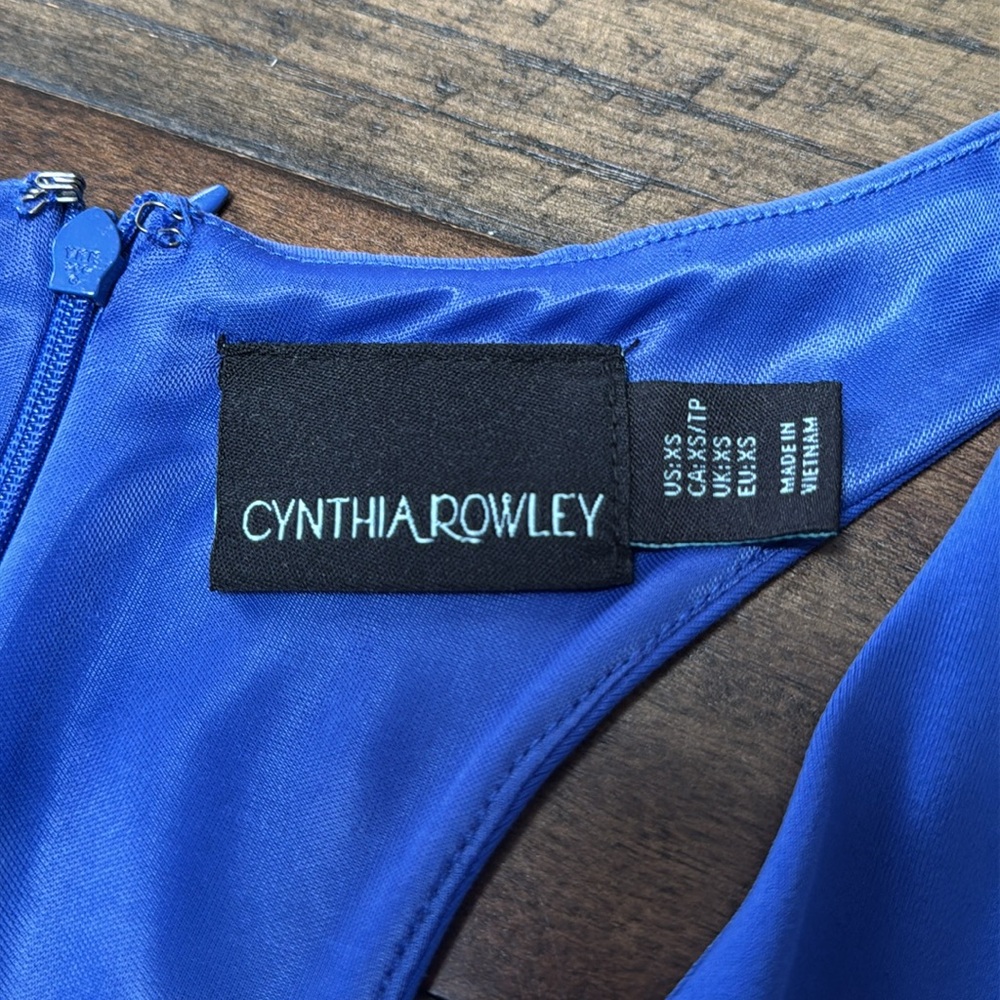 Cynthia Rowley | Colorblock Racerback Dress - Picture 4 of 6